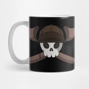 Jockeys crew Jolly Roger pirate flag (no cption) Mug